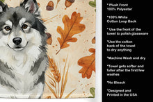 Load image into Gallery viewer, Keeshond Heirloom Fall Kitchen Towel