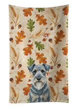 Load image into Gallery viewer, Kerry Blue Terrier Heirloom Fall Kitchen Towel
