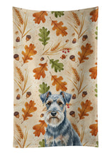 Load image into Gallery viewer, Blue Lakeland Terrier Heirloom Fall Kitchen Towel