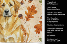 Load image into Gallery viewer, Lion Yellow Leonberger Heirloom Fall Kitchen Towel