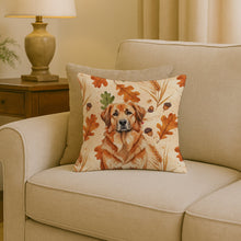Load image into Gallery viewer, Red Leonberger Heirloom Fall Throw Pillow