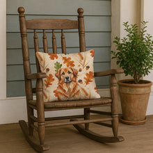 Load image into Gallery viewer, Red Leonberger Heirloom Fall Throw Pillow