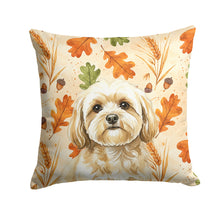 Load image into Gallery viewer, Cream Lhasa Apso Heirloom Fall Throw Pillow