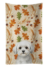 Load image into Gallery viewer, Maltese Heirloom Fall Kitchen Towel