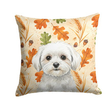 Load image into Gallery viewer, Maltese Heirloom Fall Throw Pillow