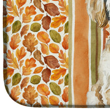 Load image into Gallery viewer, Maltipoo Heirloom Fall Dish Drying Mat