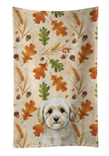 Load image into Gallery viewer, Maltipoo Heirloom Fall Kitchen Towel