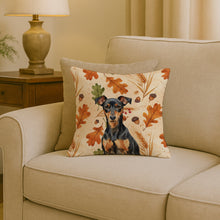 Load image into Gallery viewer, Manchester Terrier Heirloom Fall Throw Pillow