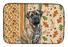 Load image into Gallery viewer, Brindle Mastiff Heirloom Fall Dish Drying Mat