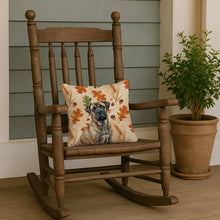 Load image into Gallery viewer, Brindle Mastiff Heirloom Fall Throw Pillow