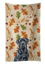 Load image into Gallery viewer, Black Neapolitan Mastiff Heirloom Fall Kitchen Towel