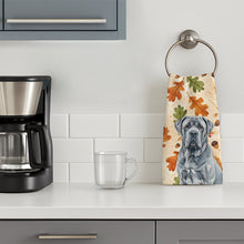 Load image into Gallery viewer, Blue Neapolitan Mastiff Heirloom Fall Kitchen Towel