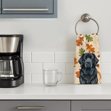 Load image into Gallery viewer, Black Newfoundland Heirloom Fall Kitchen Towel