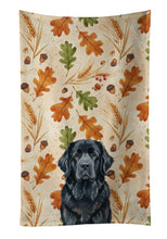 Load image into Gallery viewer, Black Newfoundland Heirloom Fall Kitchen Towel