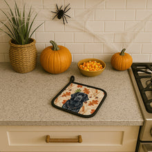 Load image into Gallery viewer, Black Newfoundland Heirloom Fall Pair of Pot Holders