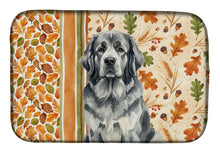 Load image into Gallery viewer, Gray Newfoundland Heirloom Fall Dish Drying Mat