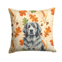 Load image into Gallery viewer, Gray Newfoundland Heirloom Fall Throw Pillow