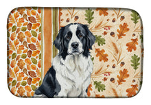 Load image into Gallery viewer, Landseer Newfoundland Heirloom Fall Dish Drying Mat