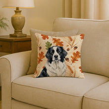 Load image into Gallery viewer, Landseer Newfoundland Heirloom Fall Throw Pillow