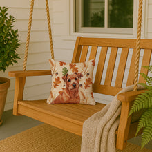 Load image into Gallery viewer, Red Norfolk Terrier Heirloom Fall Throw Pillow