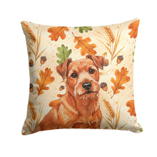 Load image into Gallery viewer, Red Norfolk Terrier Heirloom Fall Throw Pillow
