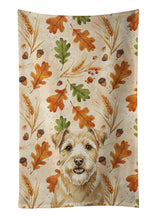 Load image into Gallery viewer, Wheaten Norfolk Terrier Heirloom Fall Kitchen Towel
