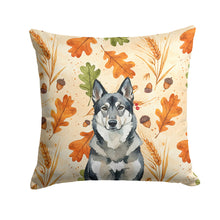 Load image into Gallery viewer, Norwegian Elkhound Heirloom Fall Throw Pillow