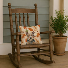 Load image into Gallery viewer, Norwich Terrier Heirloom Fall Throw Pillow