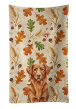 Load image into Gallery viewer, Copper Nova Scotia Duck Tolling Retriever Heirloom Fall Kitchen Towel