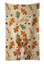 Load image into Gallery viewer, Orange Nova Scotia Duck Tolling Retriever Heirloom Fall Kitchen Towel