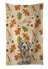 Load image into Gallery viewer, Grizzle and Tan Otterhound Heirloom Fall Kitchen Towel