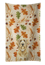 Load image into Gallery viewer, Wheaten and Tan Otterhound Heirloom Fall Kitchen Towel