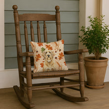 Load image into Gallery viewer, Wheaten and Tan Otterhound Heirloom Fall Throw Pillow