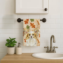 Load image into Gallery viewer, Lemon and White Papillon Heirloom Fall Kitchen Towel