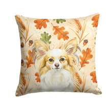 Load image into Gallery viewer, Lemon and White Papillon Heirloom Fall Throw Pillow