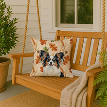 Load image into Gallery viewer, Tricolor Papillon Heirloom Fall Throw Pillow