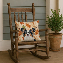 Load image into Gallery viewer, Tricolor Papillon Heirloom Fall Throw Pillow
