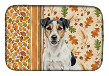 Load image into Gallery viewer, Parson Russell Terrier Heirloom Fall Dish Drying Mat