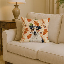 Load image into Gallery viewer, Parson Russell Terrier Heirloom Fall Throw Pillow