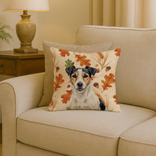 Load image into Gallery viewer, Parson Russell Terrier Heirloom Fall Throw Pillow