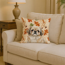 Load image into Gallery viewer, Fawn Pekingese Heirloom Fall Throw Pillow