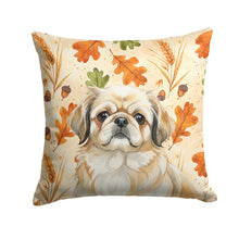 Load image into Gallery viewer, Fawn Pekingese Heirloom Fall Throw Pillow