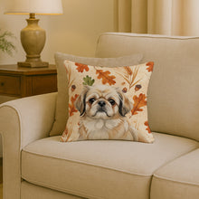 Load image into Gallery viewer, Fawn Pekingese Heirloom Fall Throw Pillow