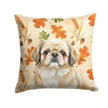Load image into Gallery viewer, Fawn Pekingese Heirloom Fall Throw Pillow