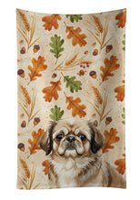 Load image into Gallery viewer, Sable Pekingese Heirloom Fall Kitchen Towel