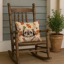 Load image into Gallery viewer, Sable Pekingese Heirloom Fall Throw Pillow