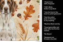 Load image into Gallery viewer, Liver and White Pointer Heirloom Fall Kitchen Towel