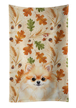 Load image into Gallery viewer, Pomeranian Heirloom Fall Kitchen Towel