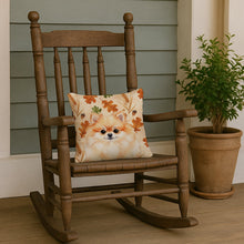 Load image into Gallery viewer, Pomeranian Heirloom Fall Throw Pillow