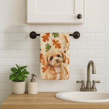 Load image into Gallery viewer, Toy Apricot Poodle Heirloom Fall Kitchen Towel